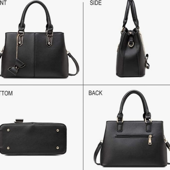 Black Handbag Purse - Picture 2 of 4